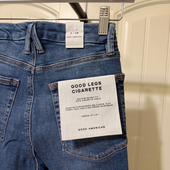 Good American | Good Legs Cigarette Jeans  *NWT* - Picture 5 of 5